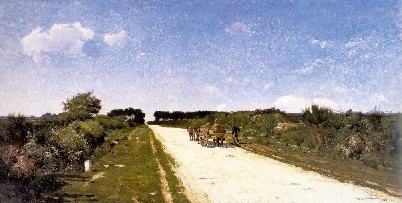 Picknell, William Lamb Road to Concarneau china oil painting image